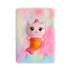 Spot corazón de niña esponjoso lindo libro de cuentas a mano tridimensional de dibujos animados felpa libro para descomprimir cuaderno diario de alto valor de color