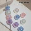 Calabaza Cuadrada Sirena Ji DIY Colgante para Coche Pulsera Pendientes Colgante para Cuello Cadena de Teléfono Móvil Accesorios para el Cabello Versátil Brillo Agujero Recto Cuentas Hechas a Mano
