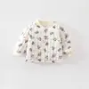 Chaquetas de algodón acolchadas de otoño e invierno para bebés niños y niñas, ropa de algodón para bebés, prendas de abrigo acolchadas de 80g, abrigos de algodón para bebés, ropa cálida