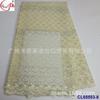 Padrão geométrico liso macio transparente solúvel em água renda oca strass tecido vestido de noiva acessórios de vestido