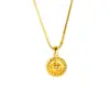 Anillo y Collar de Ojo de Gato Chapado en Oro Vietnamita, Versátil y de Alta Gama, Accesorios de Cobre Chapado en Oro de Lujo Ligero de Yiwu
