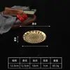 Prato de Jantar Retrô em Aço Inoxidável Padrão Diamante Prato Redondo Prato Ocidental Envelhecido Prato para Bife Criativo Prato para Sobremesa Bolo Prato Doméstico para Pão
