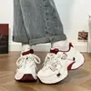 Zapatos de Papá Populares de Cuero con Suela Gruesa Primavera 2026 Nuevos Versátiles Modernos Pequeños Mariposa Zapatos de Mujer Populares en el Campus