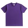 Camiseta de algodão cor algodão doce com manga curta para mulheres 2024 primavera e verão Nova blusa solta de manga meia-manga plus size