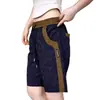 Pantalones Casuales Sueltos Finos Versátiles de Moda de Verano Estilo Chino Shorts de Cinco Puntos de Seda Helada de Secado Rápido para Hombre