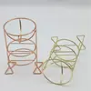 Estante Metálico para Esponjas de Polvo con Cojín de Aire Estante de Almacenamiento para Huevos de Maquillaje de Belleza Estante para Esponjas de Polvo Huevo de Polvo Estante de Exhibición de Cristal Antiguo Mineral