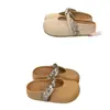 Ropa de verano para mujer para exteriores, nuevo modelo 2026: Mules tejidos de punta cerrada estilo Birkenstock con plataforma alta, sandalias de malla y pantuflas