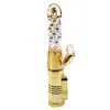 Vibrador de bola giratoria de cuentas de colores, telescópico, vibratorio, calefactor, para lamer la lengua, expansible, con rodillo oscilante, masturbador femenino, stick AV, venta al por mayor
