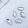 Hacha de uñas joya de diamante rosa Cristal K9 Moonlight fondo puntiagudo Diamante 2022 nuevas decoraciones de uñas con Diamante