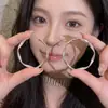Pendientes de Aro Irregular Anillo de Mobius para Mujer, Pendientes de Aro Retorcido de Lujo Ligero de Alta Gama, Exquisitos y Exagerados Accesorios de Oreja de Moda