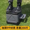 Banheiro Portátil de Plástico Pequeno Dobrável para Carro RV Camping ao Ar Livre Temporário Simples Banheiro Banheiro