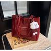 Bolsa Tote Retrô Simples para Mulheres 2026 Nova Bolsa Grande de Ombro Casual Fashion Tendência de Verão para o Trabalho Bolsa Grande