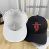 Gorra de Algodón Puro Bordada con Diseño Patriótico de Cinco Estrellas, Moderna y a la Moda, Gorra de Béisbol Unisex Casual para Protección Solar