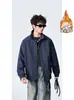 2026 HJ26007 forrada de polar, sin sombra, talla grande, engrosada, chaqueta elegante, tallas M-5X, HM26808 - Especial P39