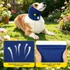 Casco Calmante para Perros, Orejeras Suaves Reductoras de Ruido para Gatos Golden Retriever, Manguito de Felpa para el Cuello, Alta Elasticidad para Mascotas en Viajes al Aire Libre