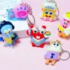 Estilo Japonés Dibujos Animados Moderno Caja Sorpresa Regalo Llavero Colgante Lindo Juguete para Estudiantes Figura de Silicona Pequeño Regalo para Puestos