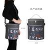 Nueva Serie Creativa de Astronauta Bolsa Térmica Grande y Pequeña Impermeable a Prueba de Fugas Bolsa Redonda para Lonchera Bolsa para Almuerzo de Oficinista