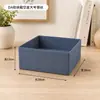 Serie de cajas de almacenamiento para ropa interior y ropa, tela no tejida, cajas organizadoras multitaladro, contenedores de almacenamiento para armario de dormitorio