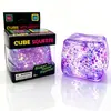 Copos de Nieve Cubitos de Hielo Agradables Cubitos de Hielo Juguete Squishy de Maltosa Juguete Squishy de Concha Marina Gadget de Alivio del Estrés de Rebote Lento