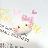 Accesorios de Resina de Gato de Cuadros Coloridos Dibujos Animados DIY Pegamento de Crema Funda de Teléfono Celular Cuerda para el Pelo Aguja de Pelo Agujero Decoración de Zapatos