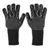Guantes de Silicona Resistentes al Calor para Barbacoa para Hornos de 800 Grados, Hornos de Microondas y Ollas Calientes, Resistentes a Altas Temperaturas, a Prueba de Aceite y Anti-Quemaduras