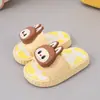 Pantuflas de verano de EVA para niños y niñas, lindas de dibujos animados, antideslizantes, suela suave, sandalias para bebé para interior y exterior