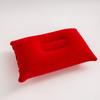 Almohada Exterior Moda Simple Color Puro Viaje Pequeña Almohada Cuadrada Coche Siesta Almohada Inflable Almohada de Cintura Fabricante de Punto Punto