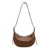 Bolso de diseño de nicho para mujer, gran capacidad, nuevo otoño 2023, versátil, bandolera de hombro, estilo retro, popular, tipo dumplings