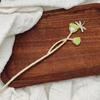 Nuevo Estilo Horquilla Bin Orquídea Borlas Bolas Placa para la Cabeza Horquilla Estilo Antiguo Linterna Luminosa Horquilla Accesorios para el Cabello Horquilla para la Parte Posterior de la Cabeza