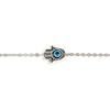 Moda simple popular nuevo social hipster Diamante Ojo de Diablo geométrico tobillera Turca Oriente Medio joyería