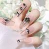 2022 Arte de Uñas Pedrería en Forma de Corazón Base Plana Corazón Melocotón 3*3.5 Pedrería Brillante Mini Femenino DIY Uñas Decoraciones de Pedrería de Cristal Iridiscente