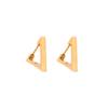 Pendientes de acero inoxidable con diseño de amor a la moda para mujer, con formas geométricas variadas, de titanio y acero, con el mismo estilo de celebridades de Internet.