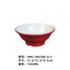 Tazón de fideos de melamina resistente a caídas vajilla de porcelana de imitación tazón grande tazón para sopa tazón comercial para malatang tazón para restaurante de fideos tazón especial mayoreo