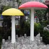 Gran Cenador con Forma de Paraguas de Acero Inoxidable, Pabellón Hongo de Parque, Estructura de Pabellón Nube Pétalo, Escultura de Árbol Paisajística