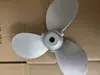 Hélice de Liga de Alumínio 16cm Hélice Modificada de Lâmina Invertida Hélice para Motor de Popa Marinho