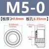 Tuerca remachable endurecida de acero inoxidable 410 SP-M2M2.5M3M3.5M4M5M6M8M10M12-0/1/2/3