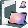 Aplicable Transfronterizo Samsung S 11-11 pulgadas Giratorio Acrílico Estilo Libro Bandeja de Bolígrafo Derecha Funda Protectora para Tableta