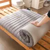Colchón de Espuma de Algodón Espesado de Color Sólido Clase A Colchón para Cama Superior e Inferior de Dormitorio Estudiantil Colchón Colchón Cama Tatami Anti-Colapso