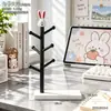 Figura de Juego Creativa de Moda Cabeza con Forma de Árbol Soporte para Teléfono Móvil Auriculares Organizador de Escritorio para Dormitorio Estante de Almacenamiento para Auriculares