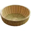 Cesta de bambu cesta de bambu com base cesta de frutas domésticas prato de frutas produtos de bambu artesanais cesta de pão cozido no vapor cesta de sobremesa cesta de bambu