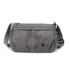 Bolso de Hombro Impermeable de Nailon para Mujer 2026 Nuevo de Moda Gran Capacidad Multibolsillos Bolso Cruzado Casual para Viajes Diarios Color Sólido