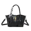 Bolso de Mano Versátil Texturizado para Mujer 2025 Nueva Moda Simple de Alta Gama Bolso de Hombro Elegante para Ir al Trabajo Bolso Balde