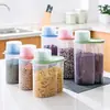 Balde de Arroz Selado para Cozinha Tanque de Armazenamento Doméstico à Prova de Insetos e Umidade Caixa Grande para Armazenamento de Alimentos Secos