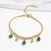 Pulsera de Acero de Titanio para Mujer Color Cereza Pulsera de Pegamento Nueva Transfronteriza Dulce Fresca Dopamina Pulsera de Temperamento Joyería