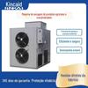 Grande bomba de calor secador ventilador secador konjac equipamento de secagem arroz pele secador