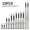 Broca Cruz K5 Antideslizante Resistente a Impactos S2 Extensa Fuerte Magnética para Taladro Eléctrico 25-150mm Broca de Destornillador de Alta Dureza