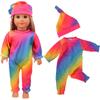Venta Caliente Transfronteriza Ropa y Accesorios para Muñecas American Girl de 18 pulgadas Set de Pijama Accesorios para Muñecas Directo del Fabricante