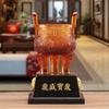 Liuli Dingsheng Escritório de Baoding Sala de Estar Entrada Decoração Empresa Escritório Comercial Inauguração Casa Nova Artesanato Presente