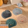 Olá Gato Dreno de Chão de Banheiro Duas em Uma Tampa à Prova de Odores Almofada de Silicone Ralo Anti-Retorno Tampão de Banheiro Adesivo para Ralo de Chão