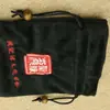 Bolsa de Cordón de Terciopelo Negro, Bolsa de Almacenamiento a Prueba de Polvo, Bolsa de Cordón para Empaque de Joyería, Bolsa de Terciopelo para Joyería